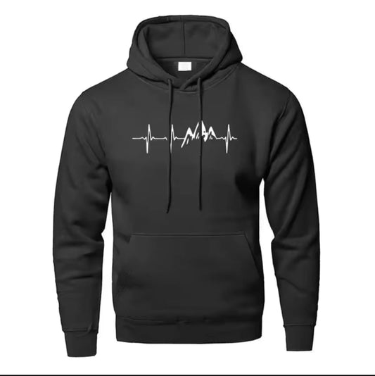 Men's Splatter Paint Hoodie - Edgy Streetwear Essential Key Selling Points:
